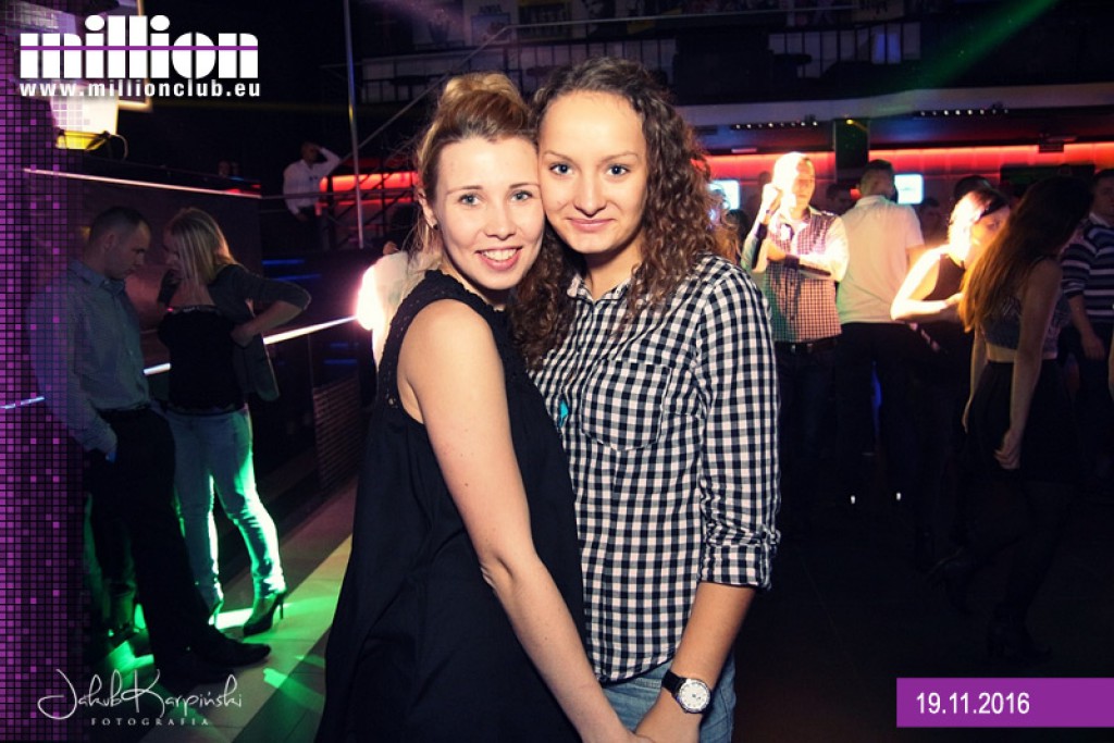 Sobotnia impreza w klubie Million