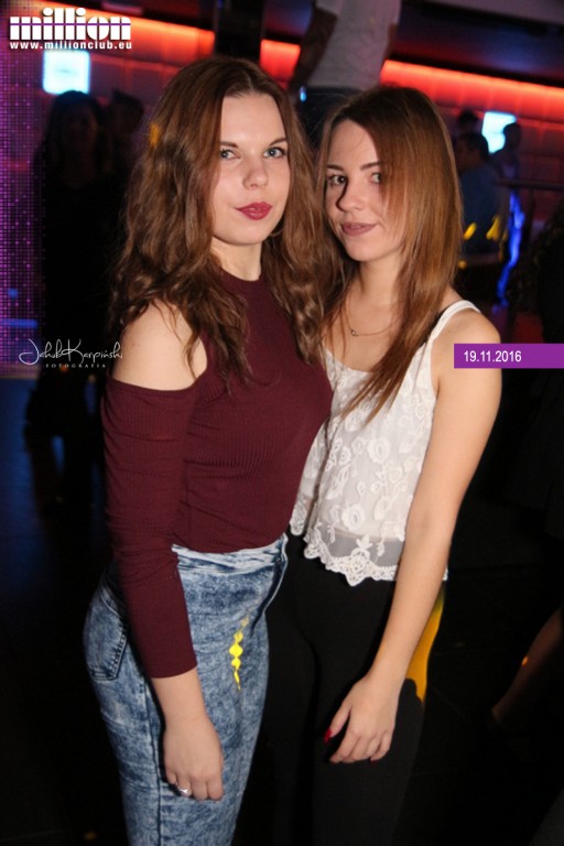 Sobotnia impreza w klubie Million