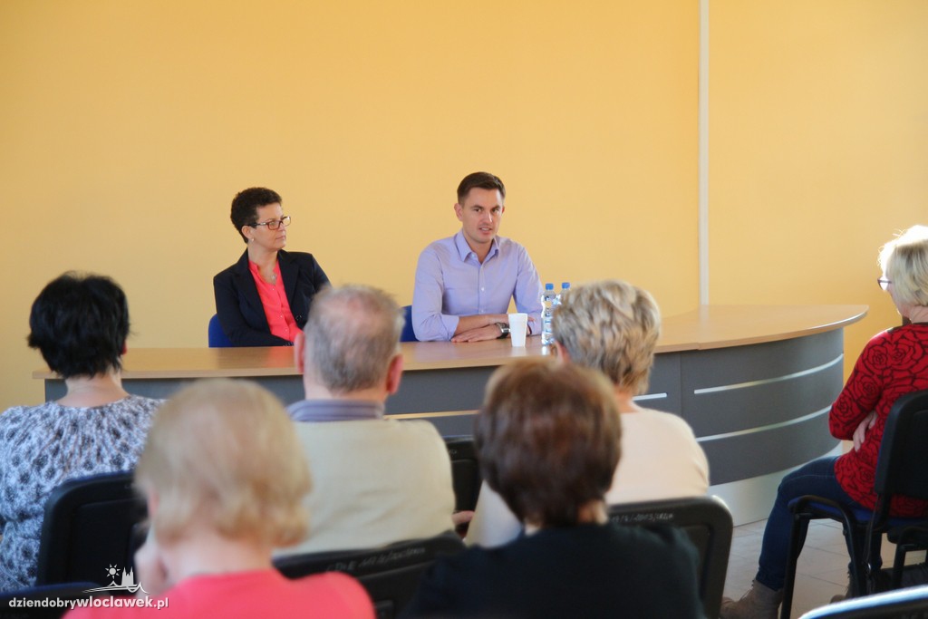 Poseł A. Myrcha odwiedził seniorów