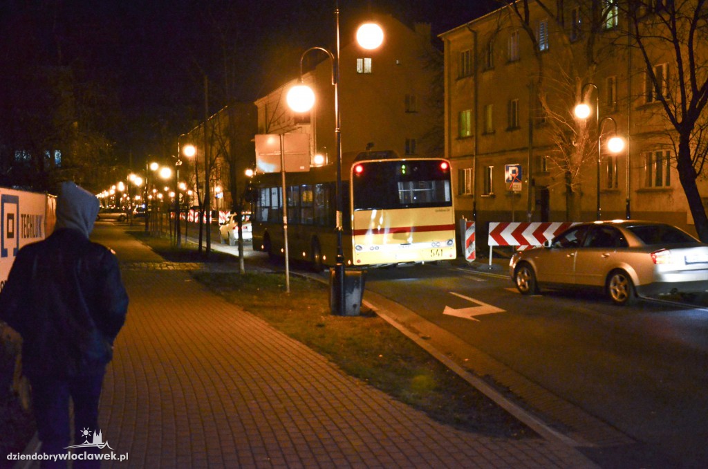 Utrudnienia w centrum Włocławka