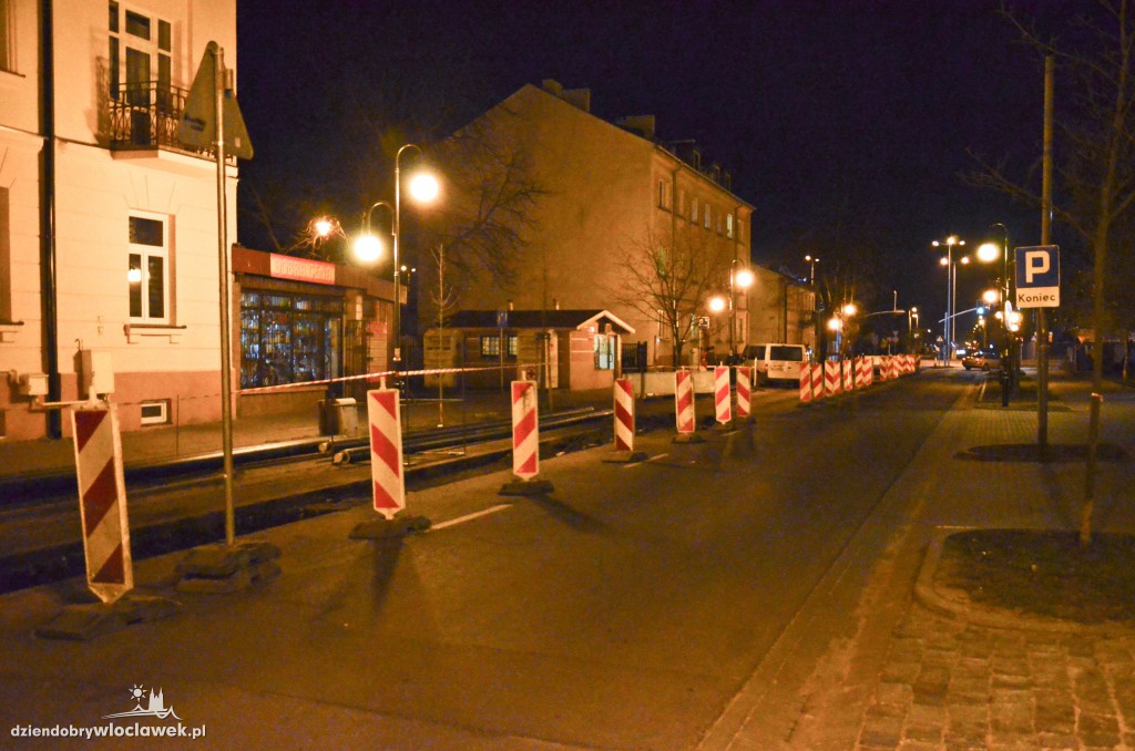 Utrudnienia w centrum Włocławka