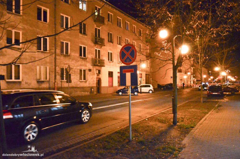 Utrudnienia w centrum Włocławka
