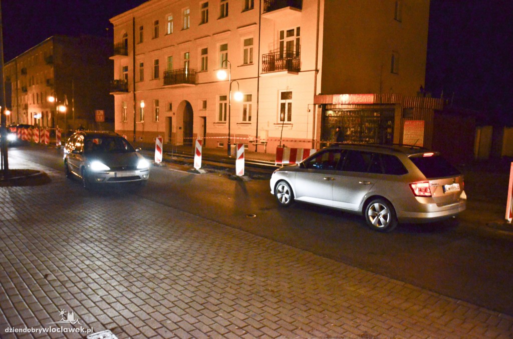 Utrudnienia w centrum Włocławka