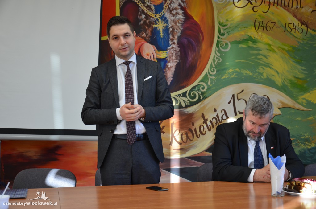 Wiceminister Patryk Jaki w Lubrańcu