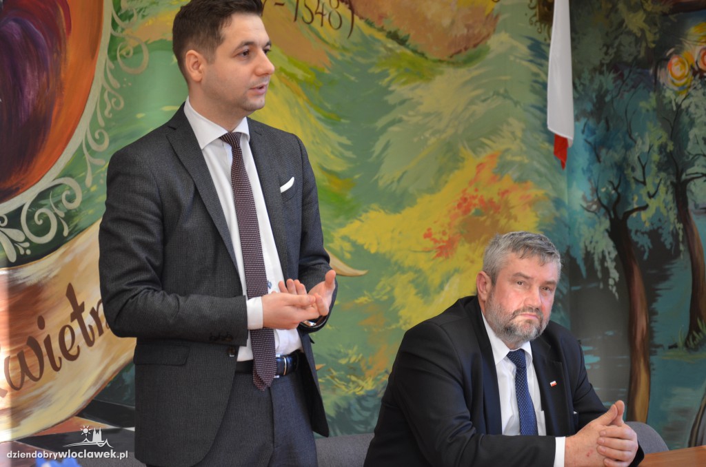 Wiceminister Patryk Jaki w Lubrańcu
