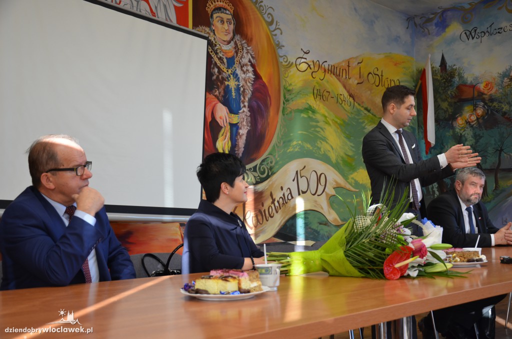 Wiceminister Patryk Jaki w Lubrańcu