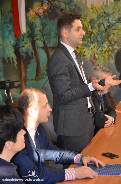 Wiceminister Patryk Jaki w Lubrańcu