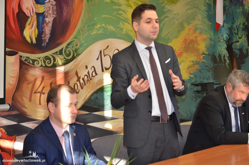 Wiceminister Patryk Jaki w Lubrańcu