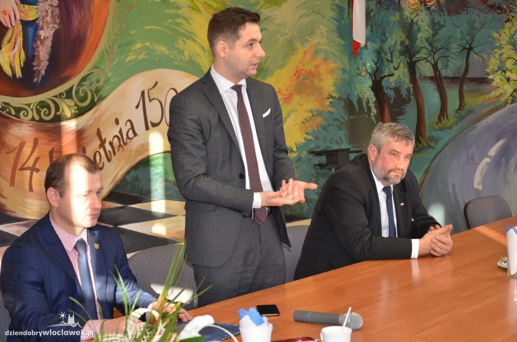 Wiceminister Patryk Jaki w Lubrańcu