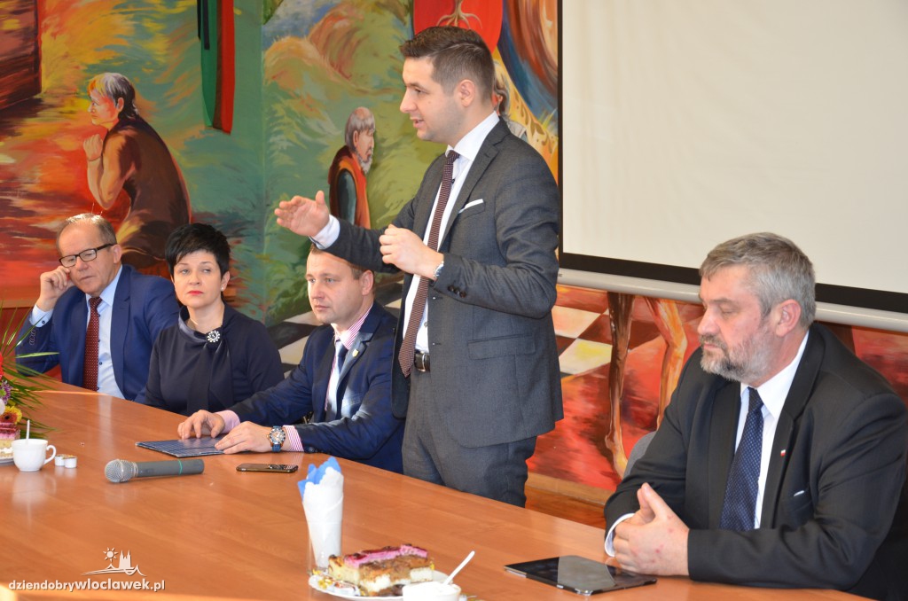 Wiceminister Patryk Jaki w Lubrańcu