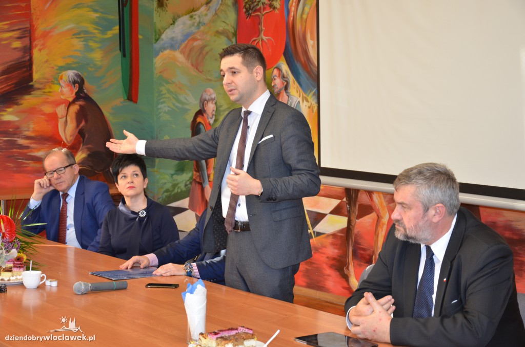 Wiceminister Patryk Jaki w Lubrańcu