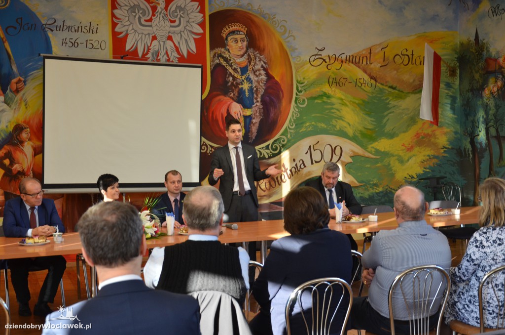 Wiceminister Patryk Jaki w Lubrańcu