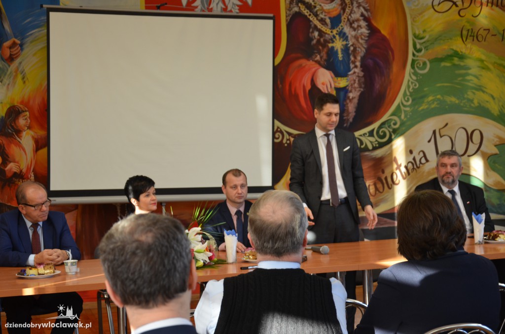 Wiceminister Patryk Jaki w Lubrańcu