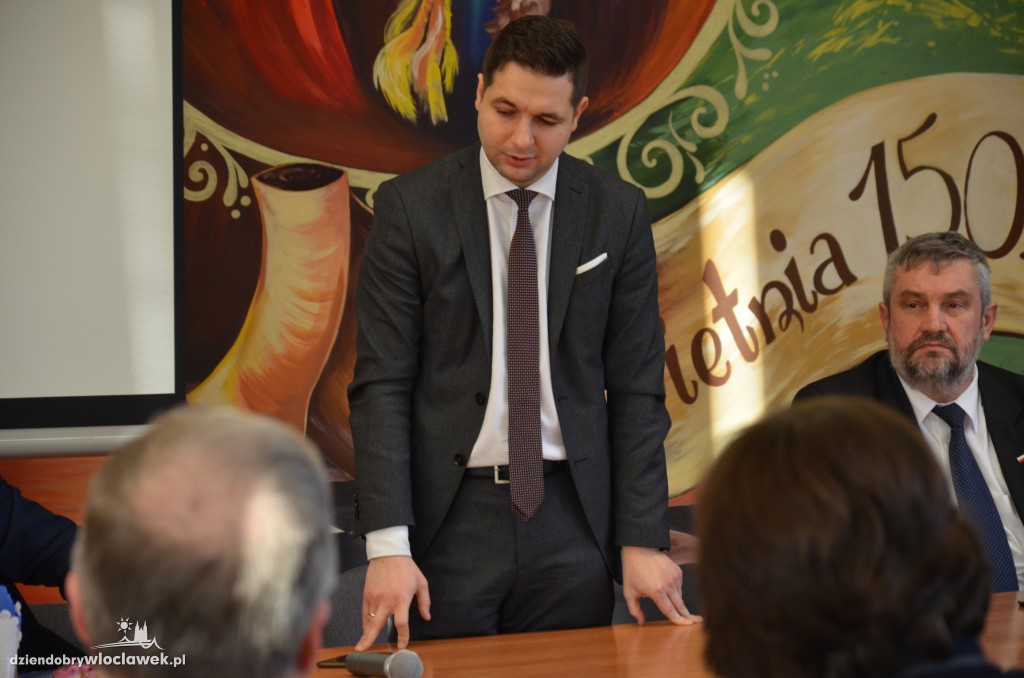 Wiceminister Patryk Jaki w Lubrańcu
