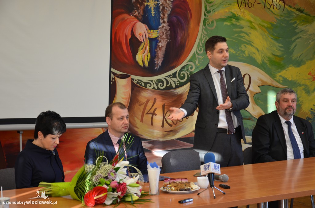 Wiceminister Patryk Jaki w Lubrańcu