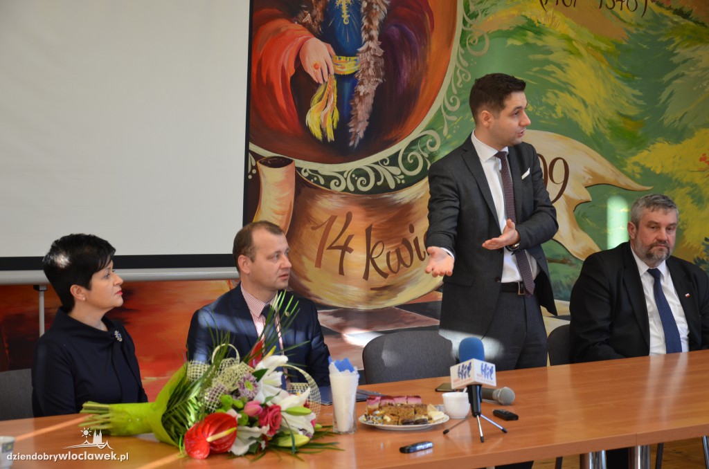 Wiceminister Patryk Jaki w Lubrańcu