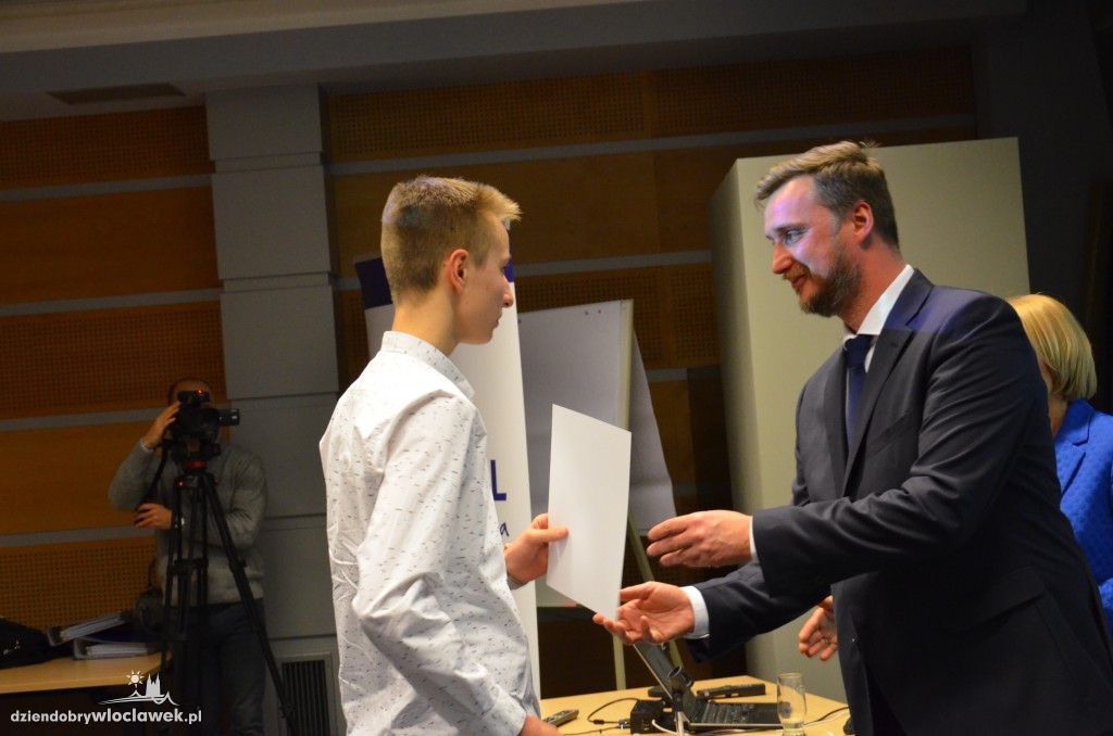 Stypendyści fundacji Anwil dla Włocławka