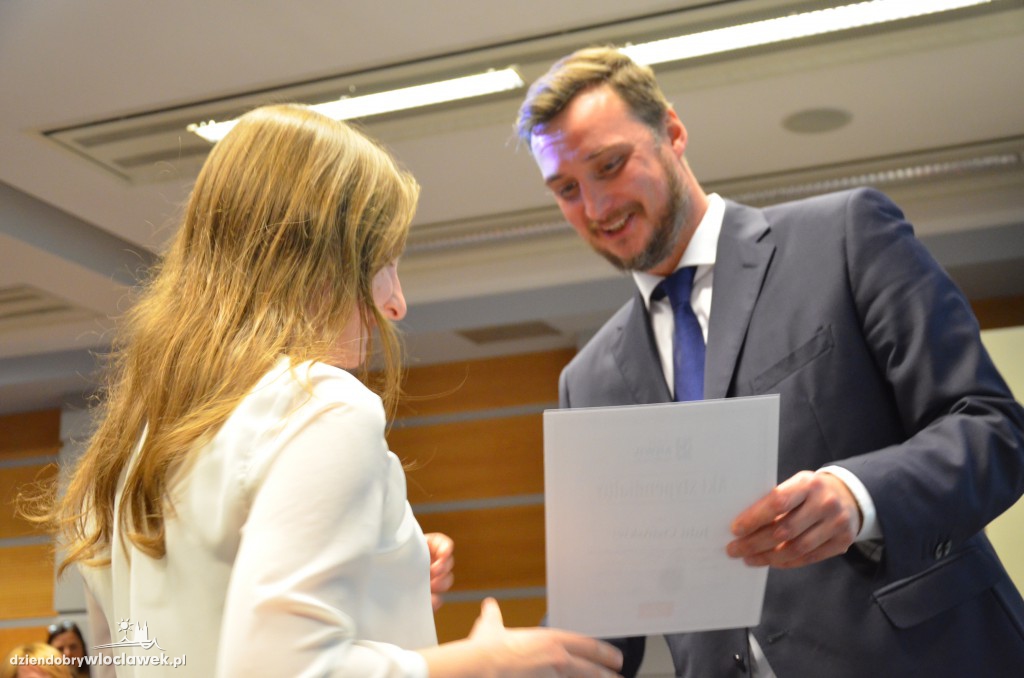 Stypendyści fundacji Anwil dla Włocławka