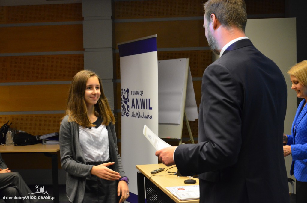 Stypendyści fundacji Anwil dla Włocławka