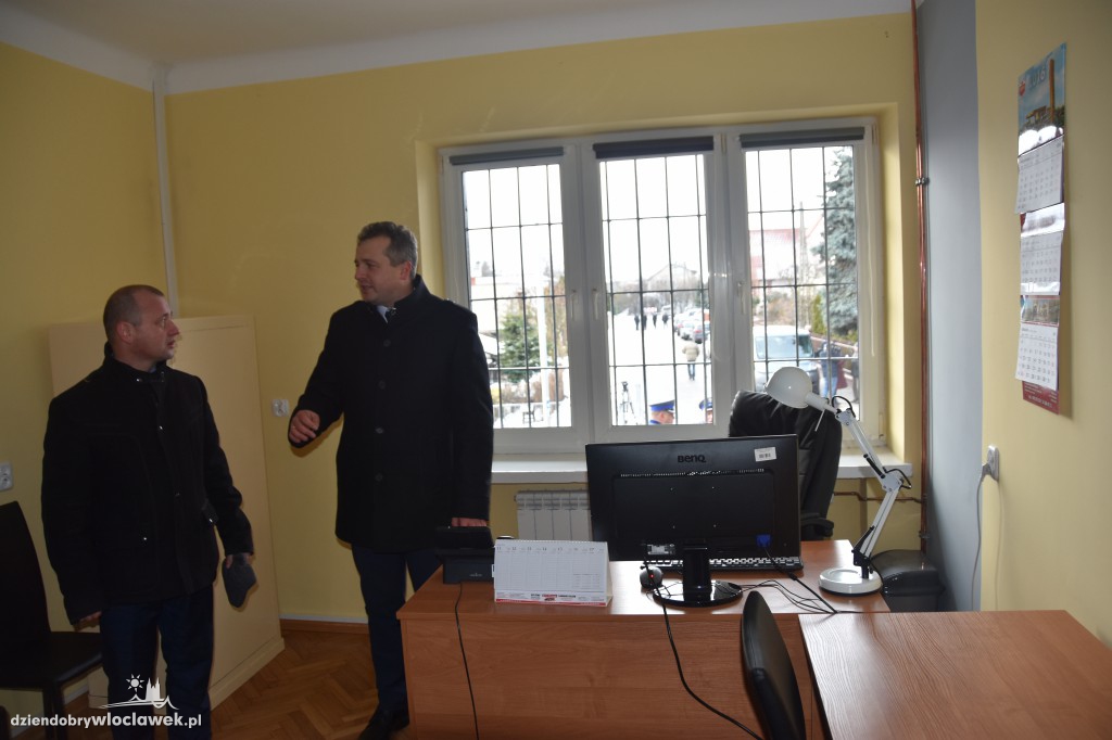 Otwarcie posterunku w Lubrańcu