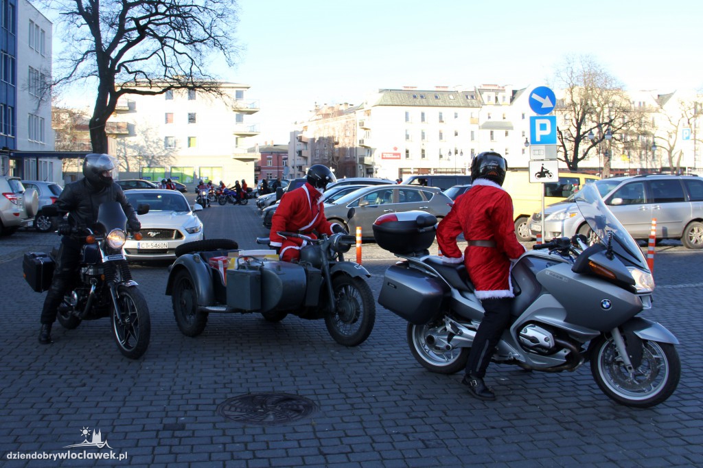 Motomikołajki dla domów dziecka