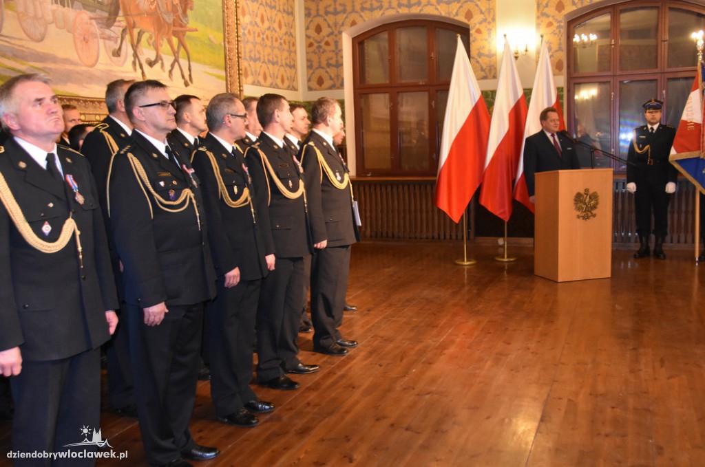 Wiceminister spotkał się ze strażakami