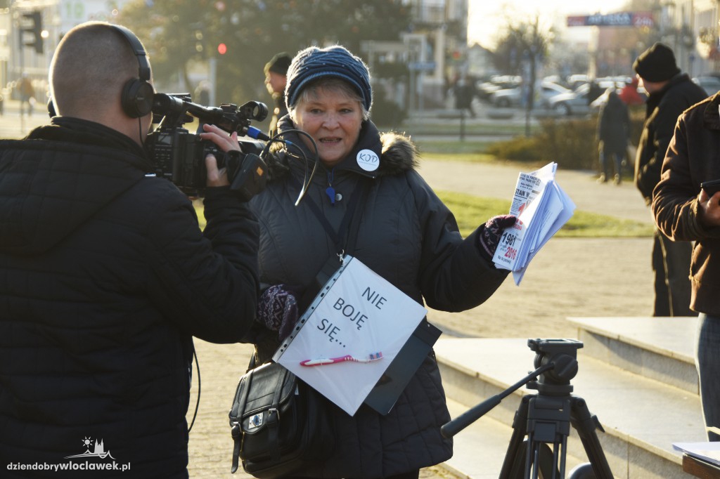 Strajk Obywatelski na placu Wolności