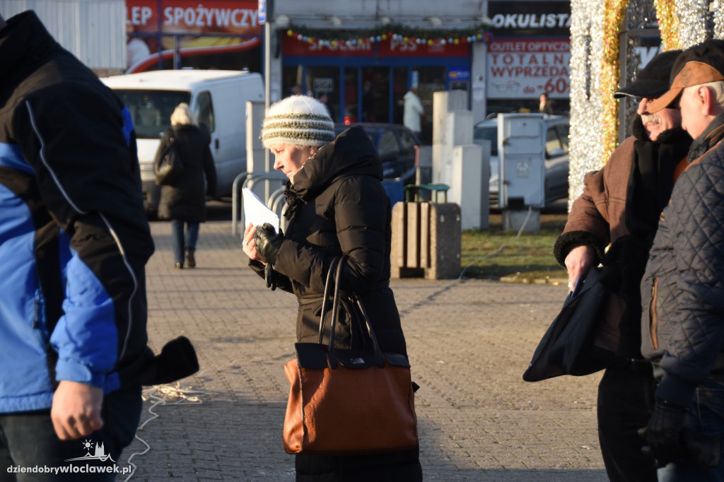 Strajk Obywatelski na placu Wolności