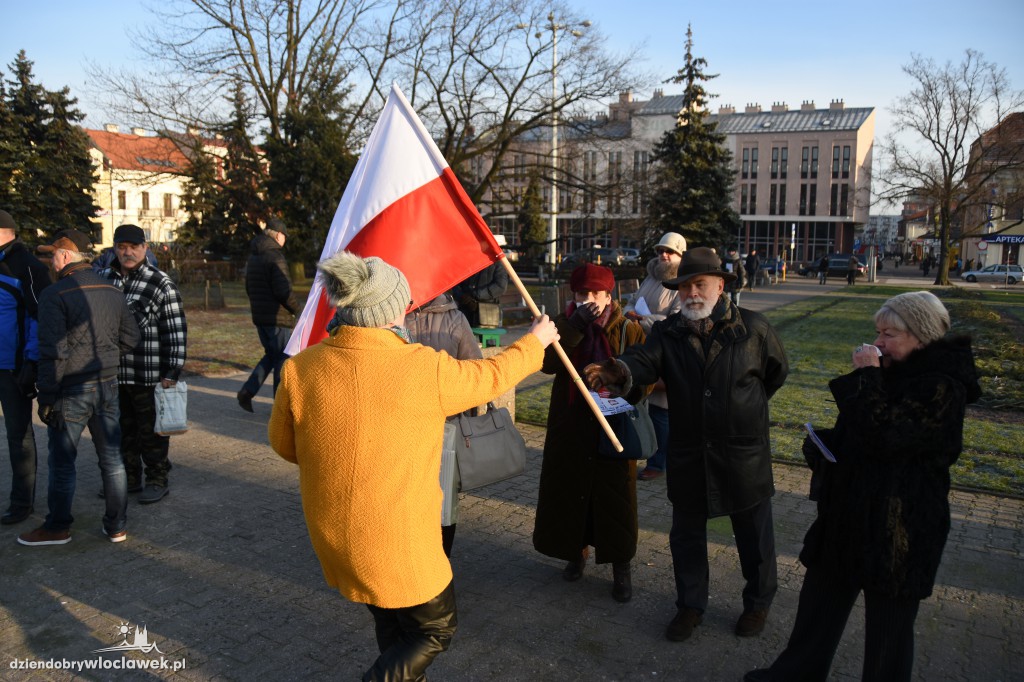 Strajk Obywatelski na placu Wolności