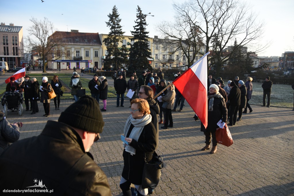 Strajk Obywatelski na placu Wolności