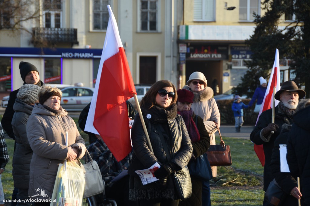 Strajk Obywatelski na placu Wolności