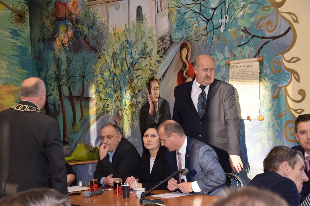 Zaprzysiężenie burmistrza Lubrańca