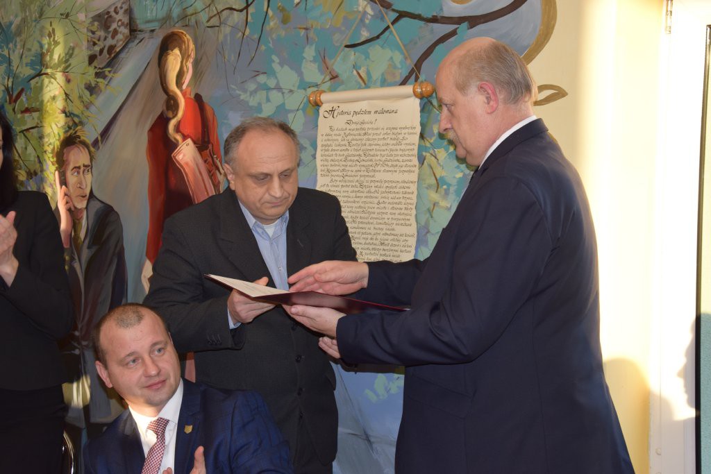 Zaprzysiężenie burmistrza Lubrańca