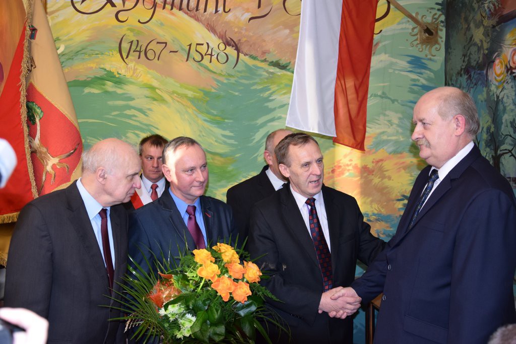 Zaprzysiężenie burmistrza Lubrańca
