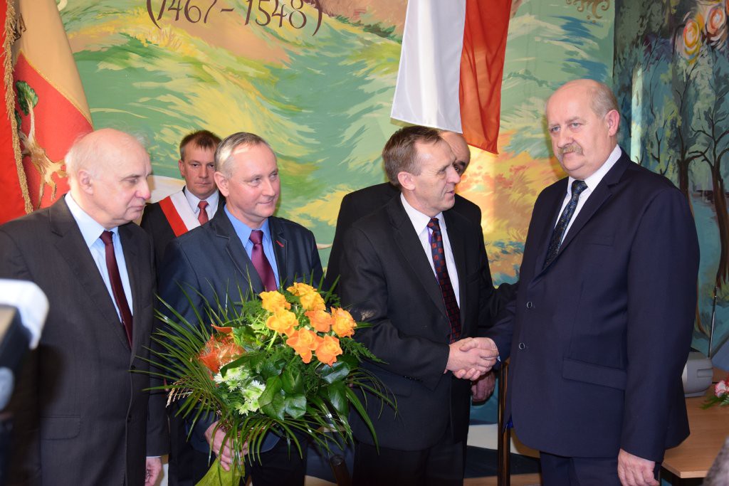 Zaprzysiężenie burmistrza Lubrańca