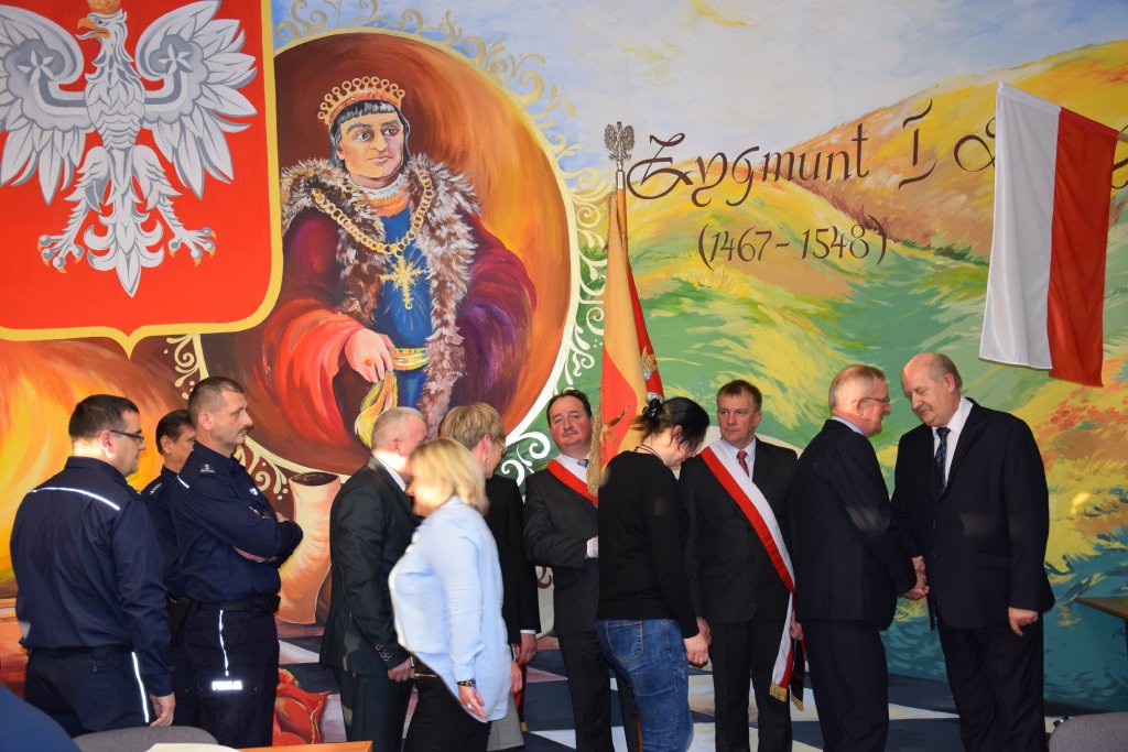 Zaprzysiężenie burmistrza Lubrańca