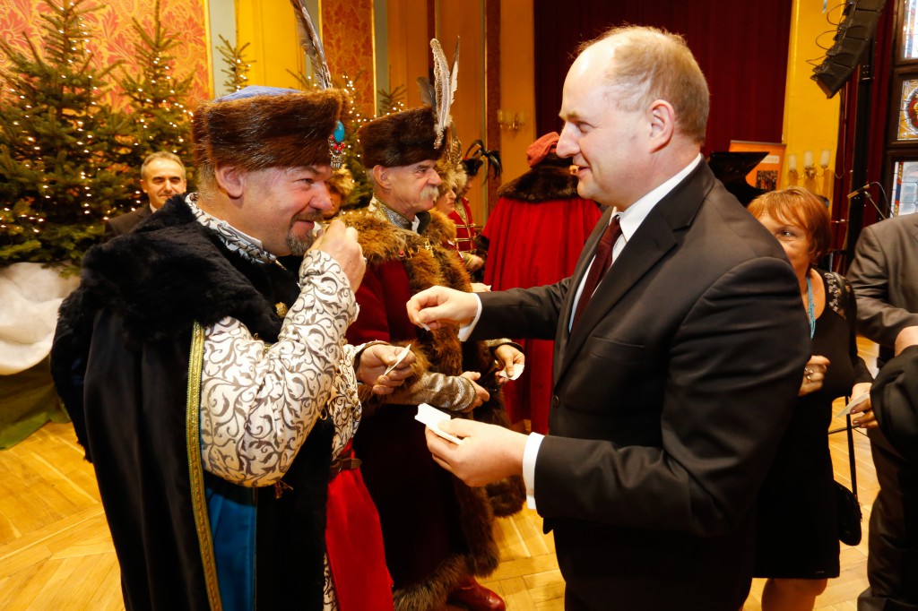 Spotkanie opłatkowe samorządu