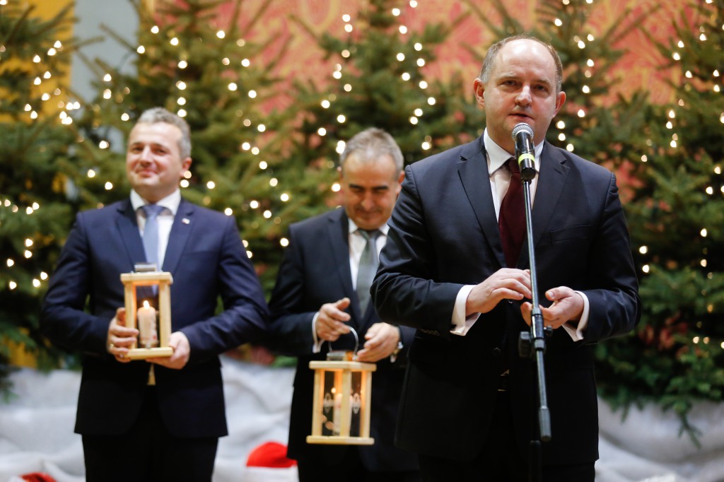 Spotkanie opłatkowe samorządu