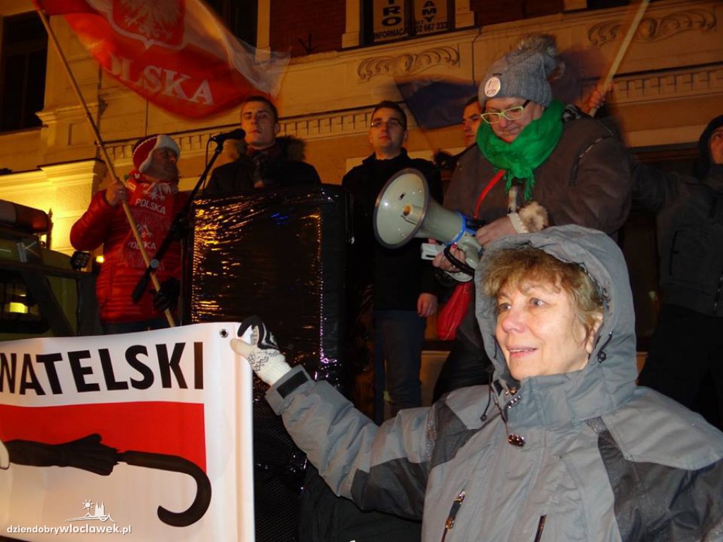 Sobotni protest pod biurem PiS