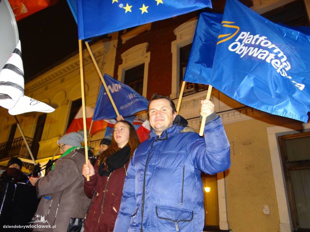 Sobotni protest pod biurem PiS