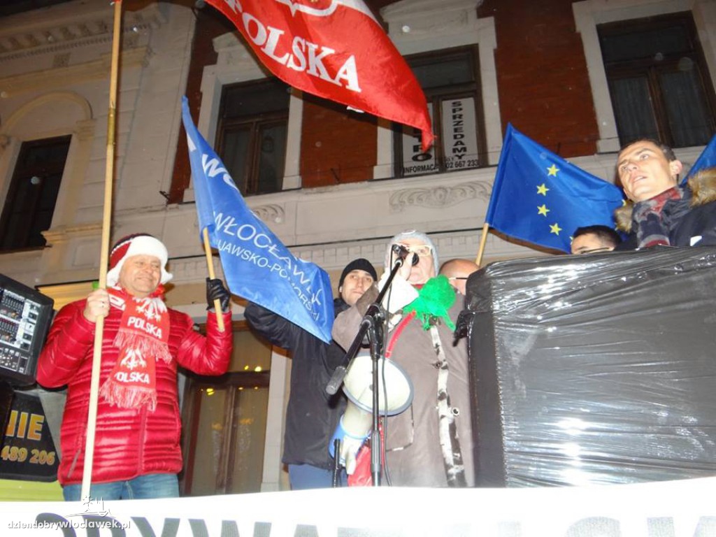 Sobotni protest pod biurem PiS