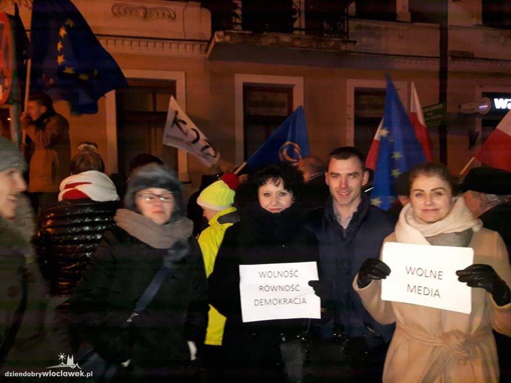 Sobotni protest pod biurem PiS