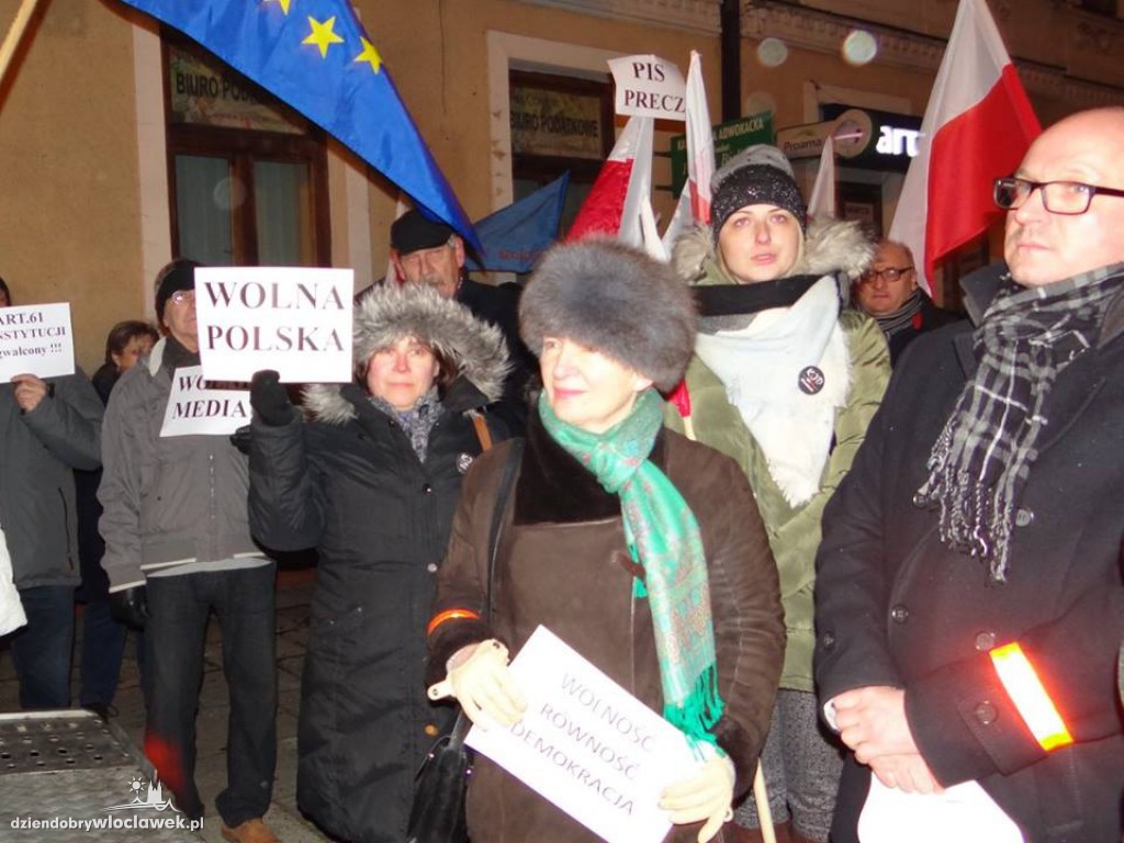 Sobotni protest pod biurem PiS
