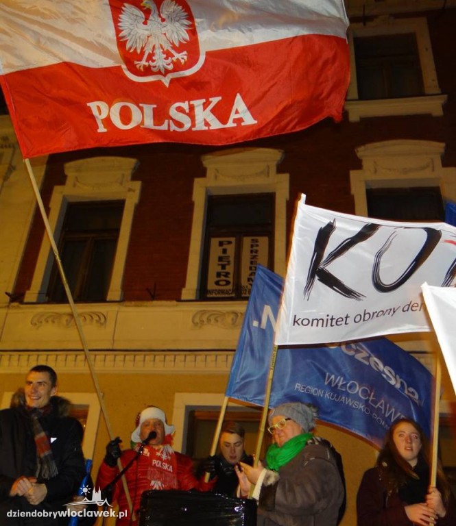 Sobotni protest pod biurem PiS