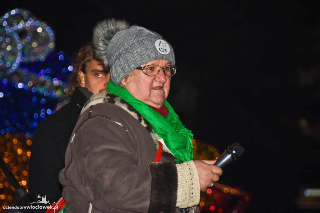 Kontrmanifestacja na wiecu KOD