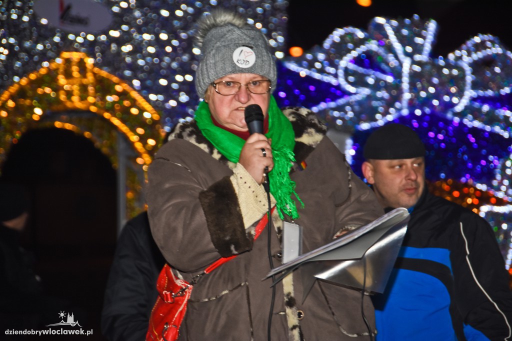 Kontrmanifestacja na wiecu KOD