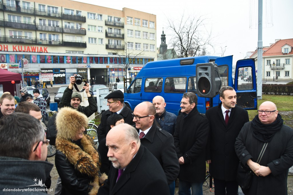 Miejska wigilia na placu Wolności