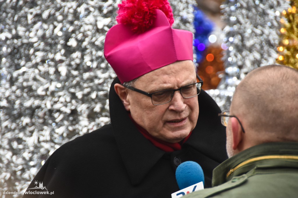 Miejska wigilia na placu Wolności