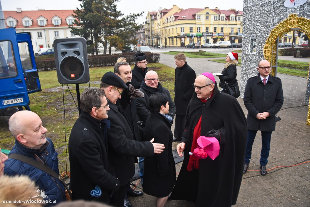 Miejska wigilia na placu Wolności