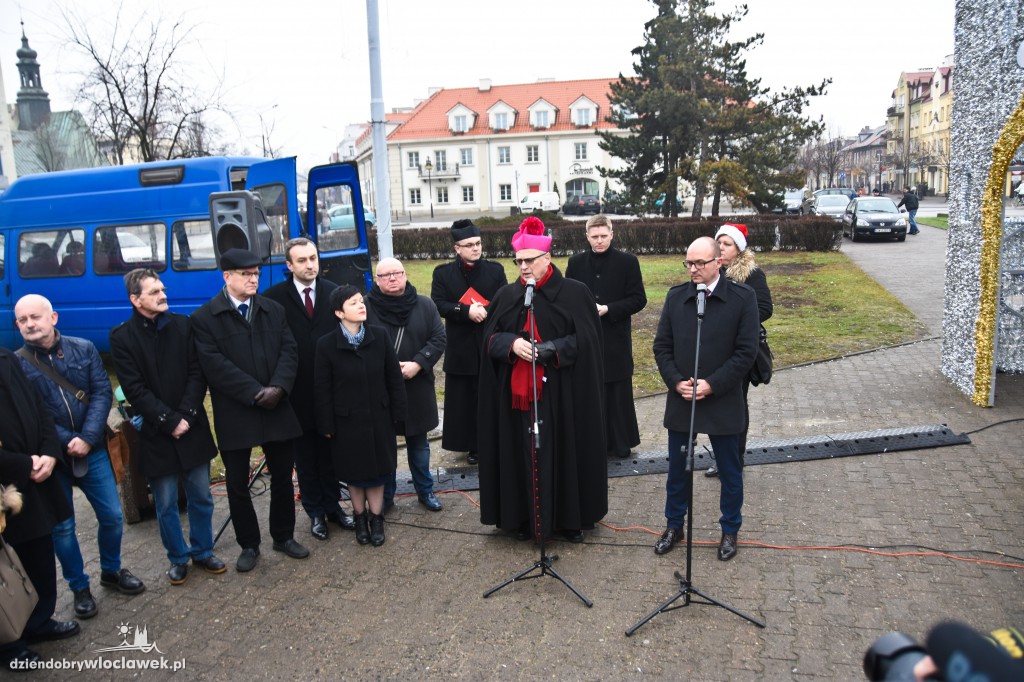 Miejska wigilia na placu Wolności